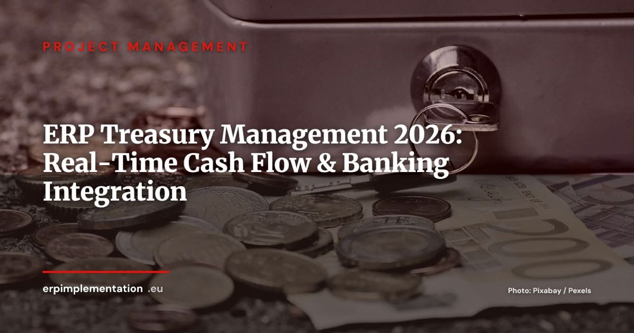 ERP Treasury Management: Master Real-Time Cash Flow Control