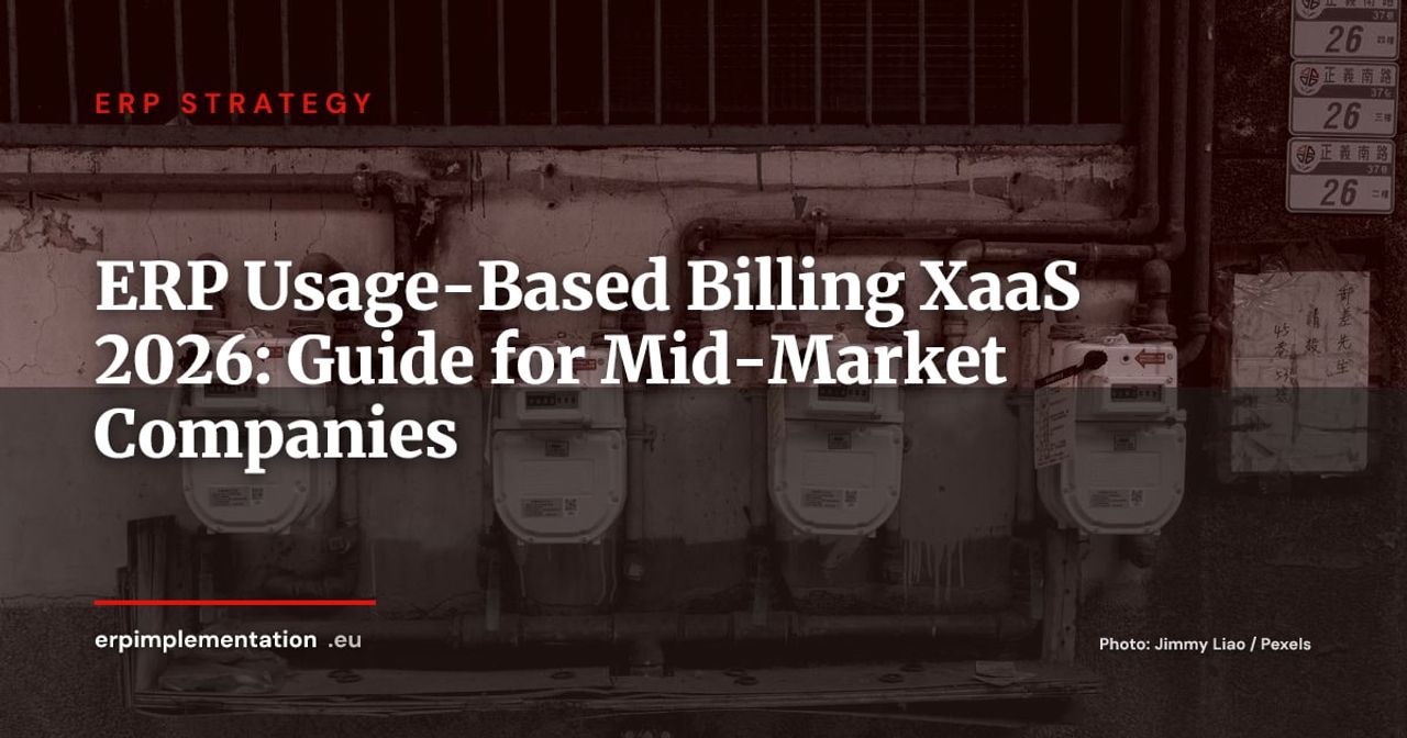 ERP and Usage-Based Billing: Why Mid-Market XaaS Companies Can't Ignore This Challenge