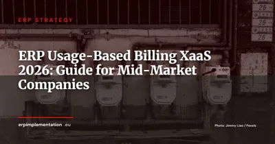 ERP and Usage-Based Billing: Why Mid-Market XaaS Companies Can't Ignore This Challenge