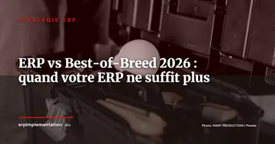 ERP vs Best-of-Breed 2026 : les 8 processus pour lesquels les modules natifs montrent leurs limites