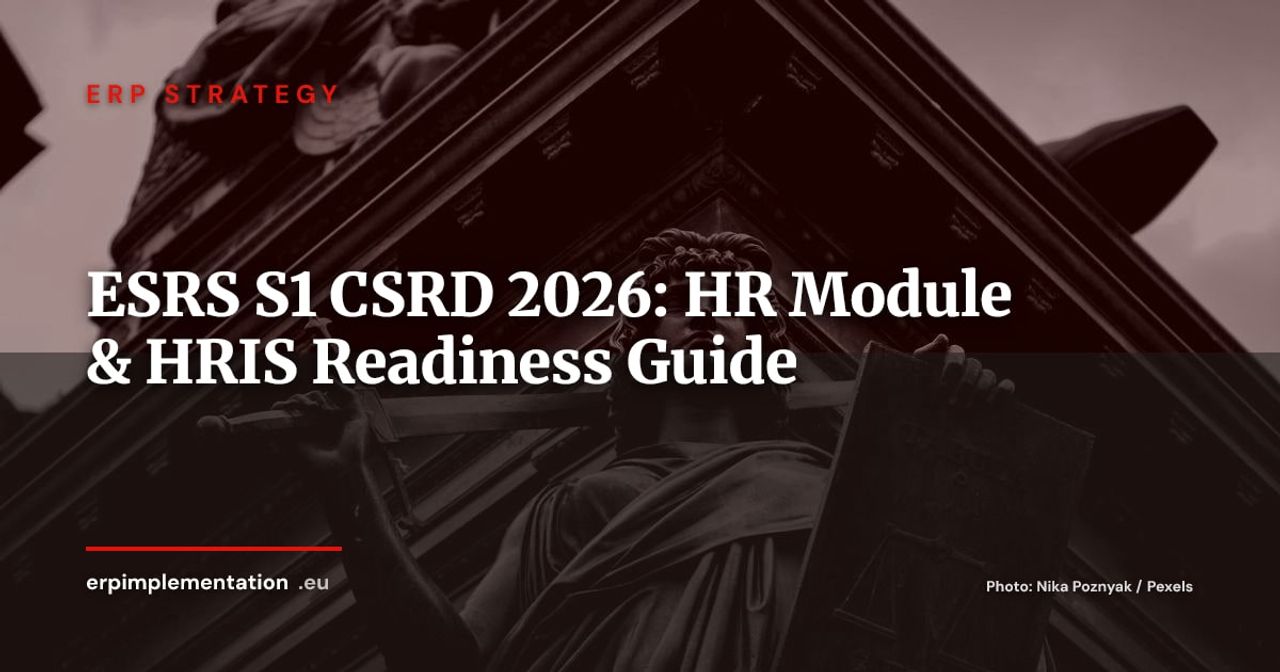 CSRD / ESRS S1: Is Your HR Module Ready for 2026 Social Data Reporting?