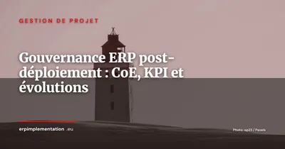 Gouvernance ERP après le go-live : créer un centre d'excellence pour pérenniser l'investissement