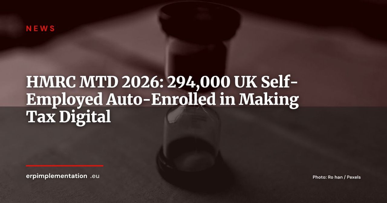 HMRC Auto-Enrols 294,000 UK Self-Employed in MTD: Compliance Update After First Quarterly Deadline
