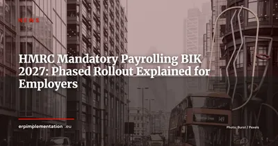 HMRC Delays Mandatory Payrolling of Benefits in Kind: Phased Approach 2027-2028