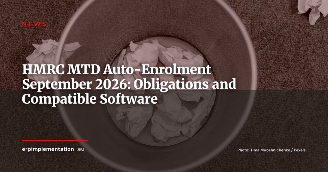 HMRC Is Automatically Enrolling Sole Traders in MTD — What Changes from September 2026