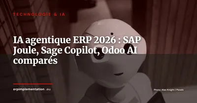 IA agentique ERP en 2026 : SAP Joule vs Sage Copilot vs Odoo AI vs Microsoft Copilot, le comparatif qui tranche