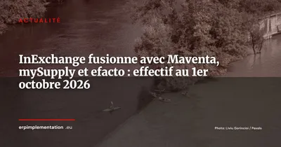 InExchange absorbe Maventa, mySupply et efacto : le champion Peppol nordique est actif depuis le 1er octobre 2026