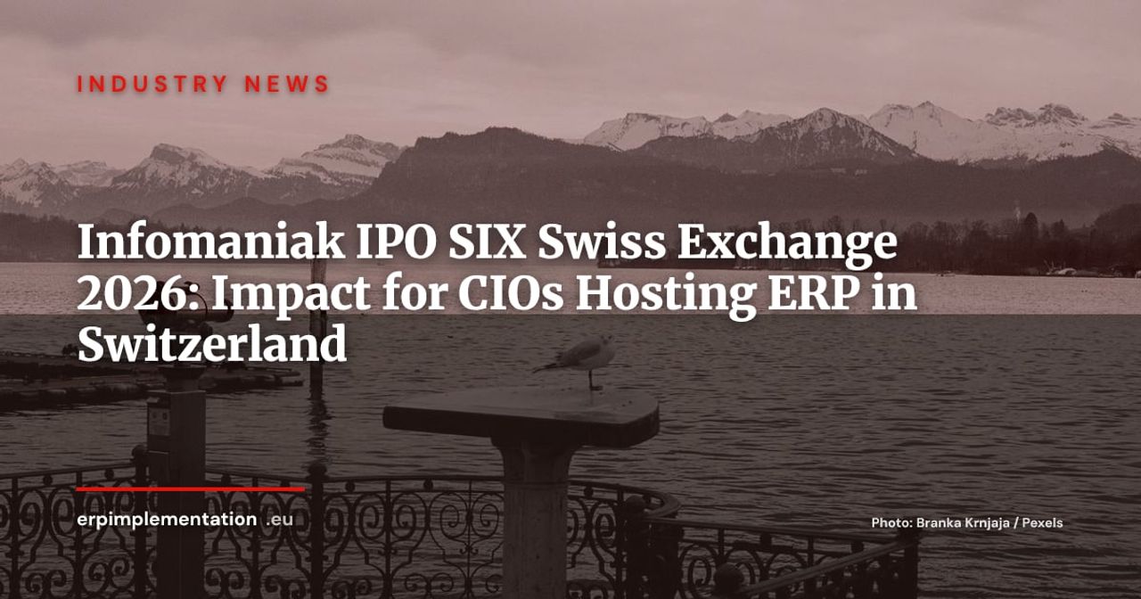 Infomaniak Lists on SIX Exchange on 28 September: What the IPO Means for CIOs