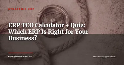 Interactive Tools: Calculate Your TCO and Find Your ERP