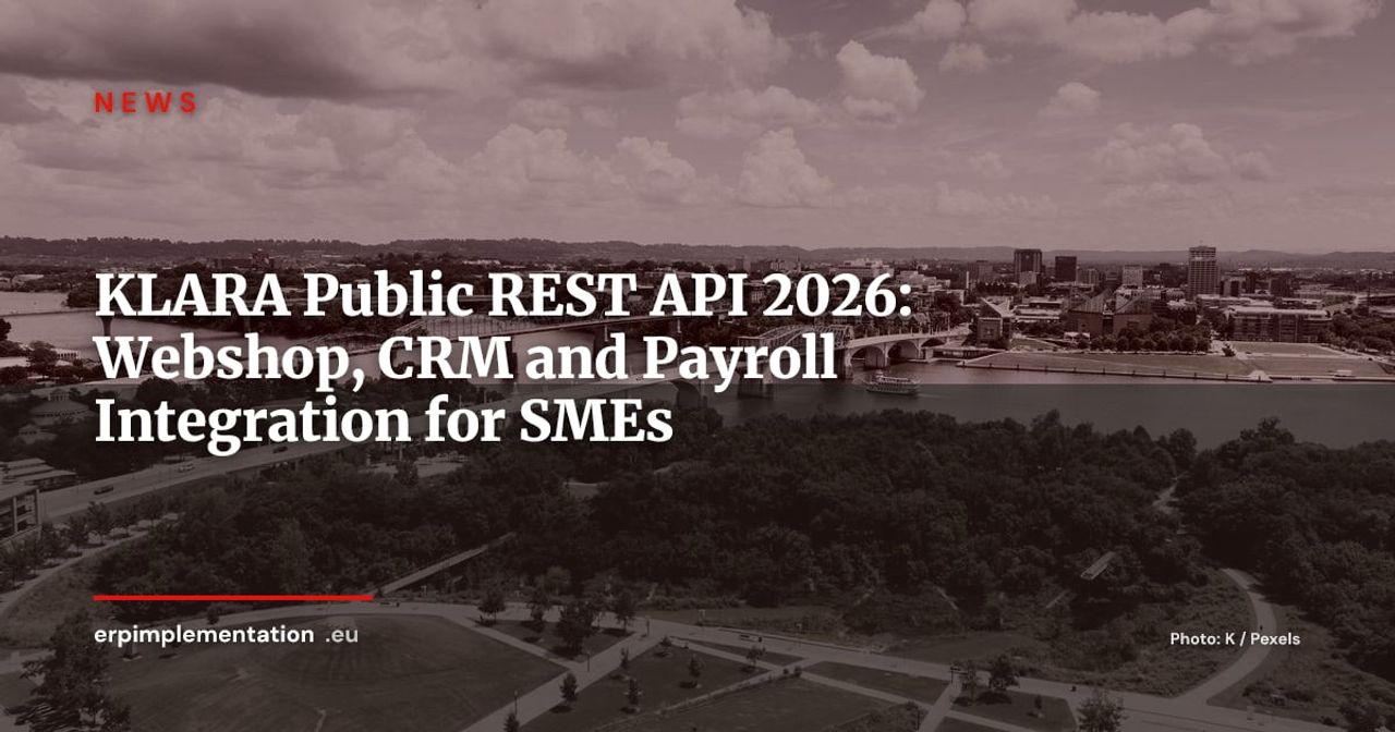 KLARA Launches Public REST API: Webshop and CRM Integration for Swiss SMEs