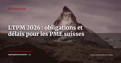 LTPM : le registre de transparence suisse entre en vigueur le 1er octobre 2026