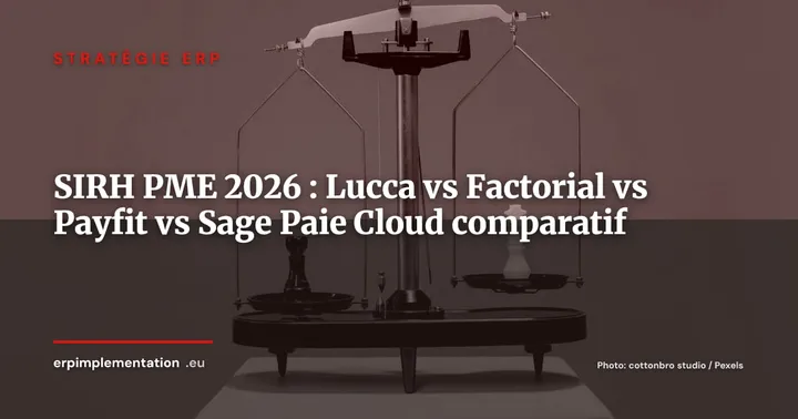 Lucca, Factorial, Payfit ou Sage Paie Cloud : quel SIRH PME pour compléter votre ERP en 2026 ? — Stratégie ERP