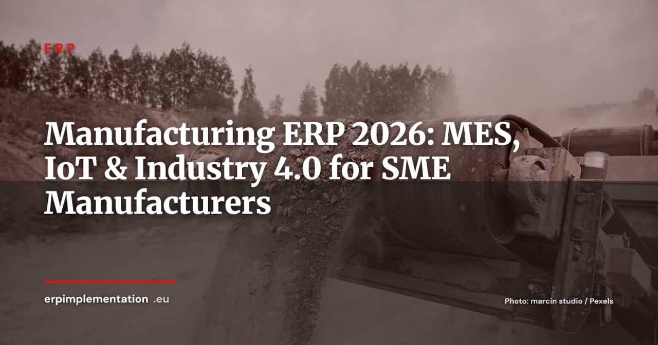 Manufacturing ERP & Industry 4.0: Complete MES & IoT Integration Guide