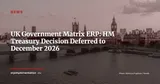 Matrix ERP Programme: UK Treasury Stalls on £1.7 Billion Shared Services Commitment — News