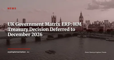 Matrix ERP Programme: UK Treasury Stalls on £1.7 Billion Shared Services Commitment