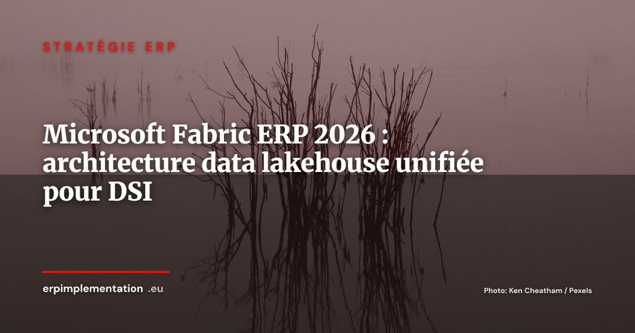 Microsoft Fabric + ERP : comment les DSI construisent leur couche analytique unifiée en 2026