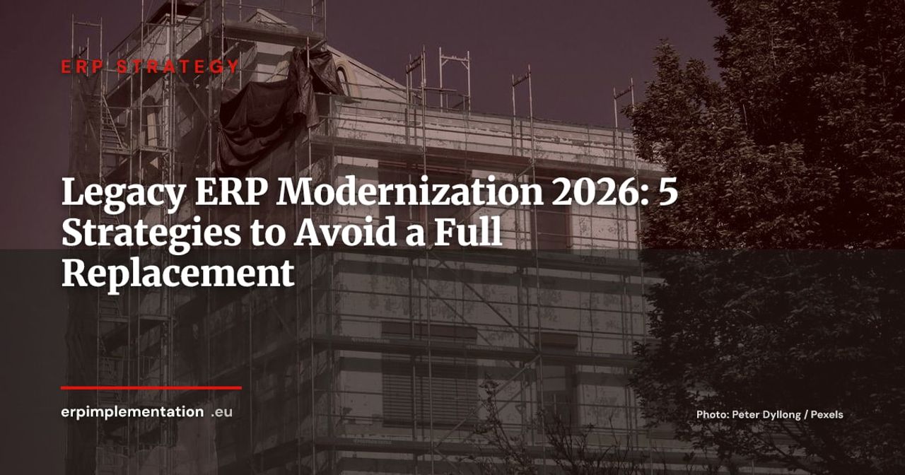 Modernize Your Legacy ERP Without Replacing It: 5 Strategies for IT Leaders in 2026