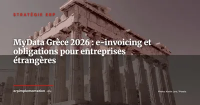 MyData Grèce : obligations de facturation électronique pour les entreprises étrangères en 2026