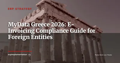 MyData Greece: E-Invoicing Obligations for Foreign Companies in 2026