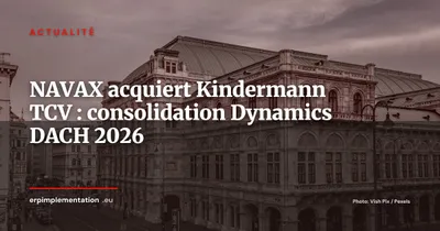NAVAX acquiert Kindermann TCV : la consolidation des partenaires Dynamics en Allemagne s'accélère
