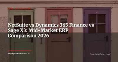 NetSuite vs Dynamics 365 Finance vs Sage X3: Best ERP for International Mid-Market Companies 2026