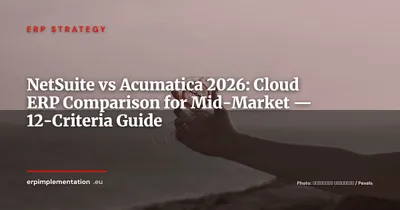 NetSuite vs Acumatica: Cloud ERP Comparison for International Mid-Market Companies 2026