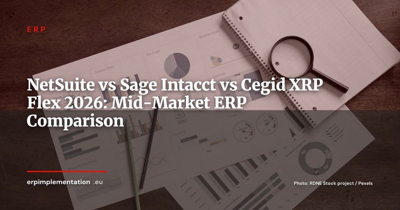 NetSuite vs Sage Intacct vs Cegid XRP Flex: Best Mid-Market ERP for Growing Companies in 2026