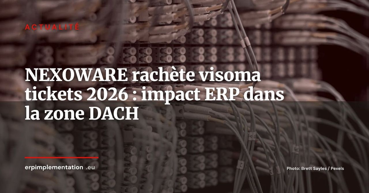 NEXOWARE acquiert visoma tickets : consolidation MSP dans la zone DACH