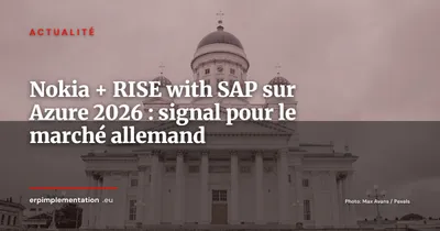 Nokia migre vers RISE with SAP sur Azure : ce que cela change pour le Mittelstand