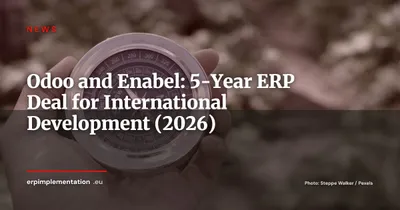 Odoo Signs 5-Year Partnership with Enabel, Belgian International Development Agency