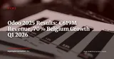 Odoo Reports €619M Revenue in 2025 with 70% Growth in Belgium Q1 2026 — News