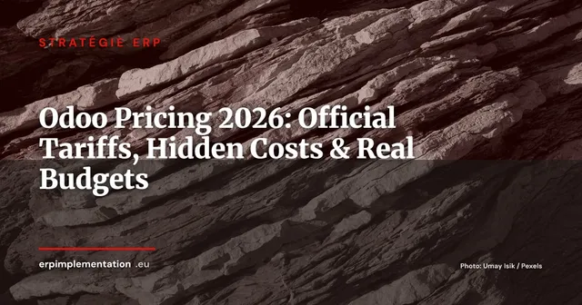 Odoo Pricing 2026: The Real Cost of an Implementation