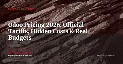 Odoo Pricing 2026: The Real Cost of an Implementation