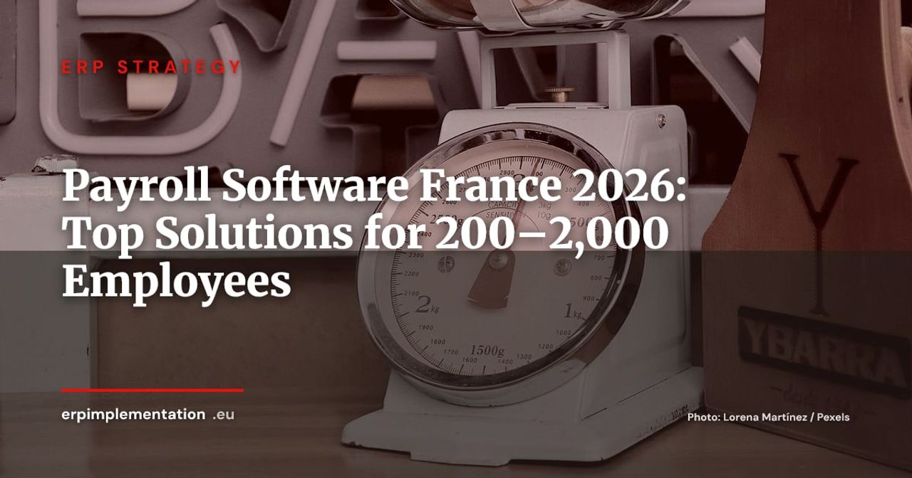 Best Payroll Software for Mid-Sized Companies in France 2026: Silae, ADP, Cegedim, SD Worx