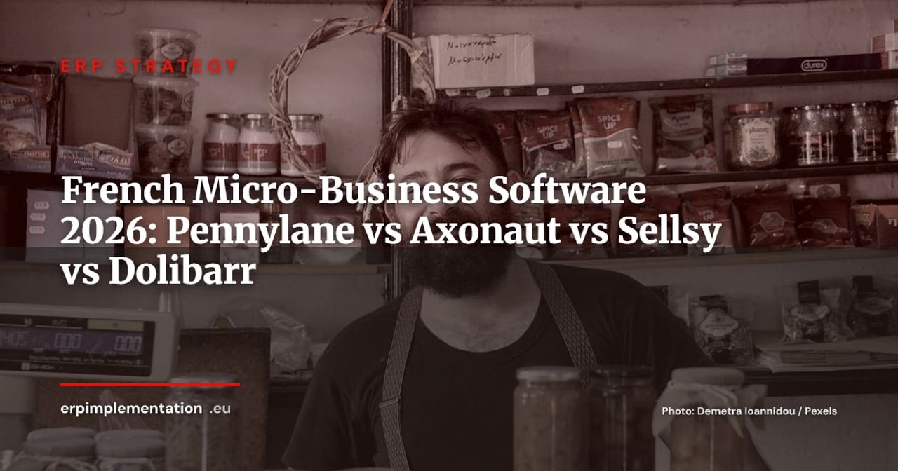 Pennylane, Axonaut, Sellsy or Dolibarr: Which Software for Your French Micro-Business?