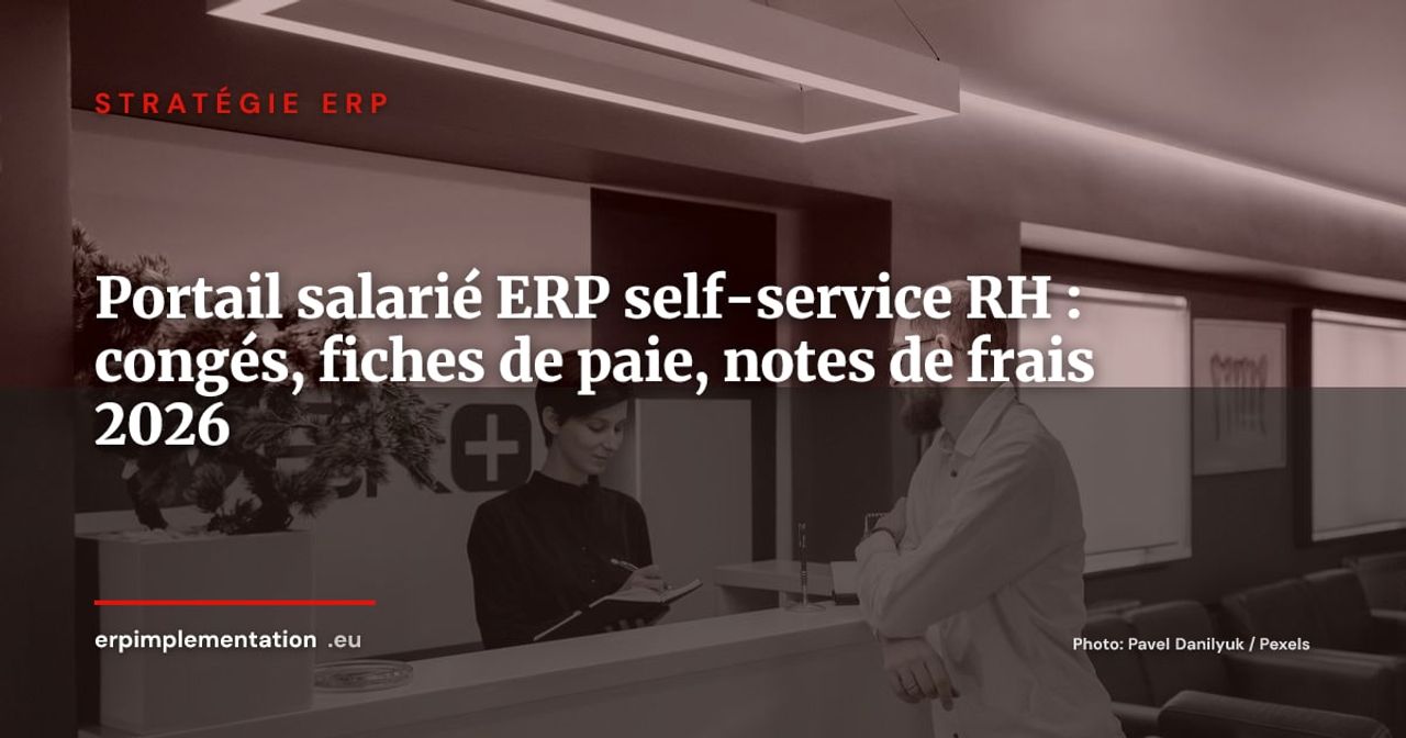 Portail salarié dans l'ERP : comment le self-service RH réduit la charge administrative