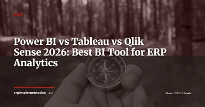 Power BI vs Tableau vs Qlik Sense: Which BI Tool Should You Choose for Your ERP?
