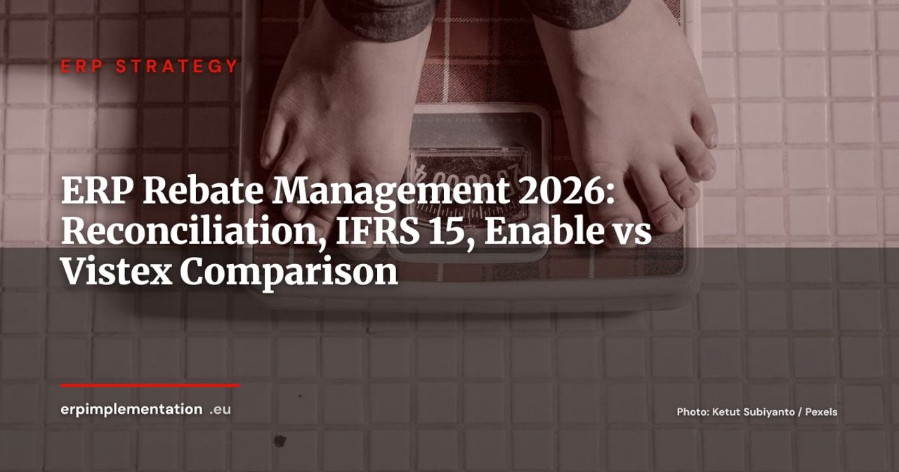 Rebate Management in ERP: Why 52% of Distributors Miss Out on Negotiated Rebates