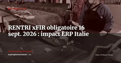 RENTRI xFIR obligatoire le 16 septembre 2026 : ce que les entreprises italiennes doivent faire maintenant