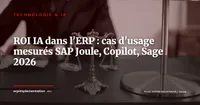 IA dans votre ERP : combien ça rapporte vraiment ? Benchmark des cas d'usage mesurés en 2026