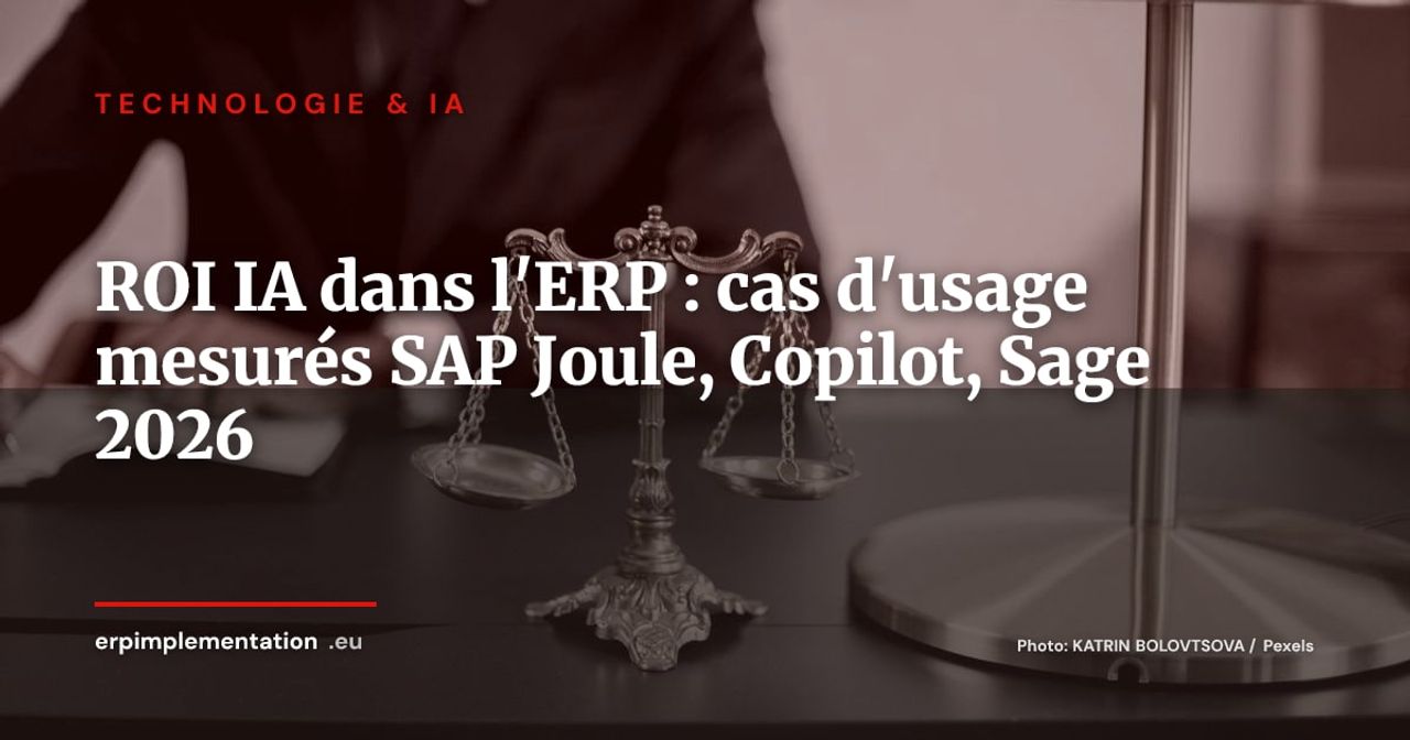 IA dans votre ERP : combien ça rapporte vraiment ? Benchmark des cas d'usage mesurés en 2026