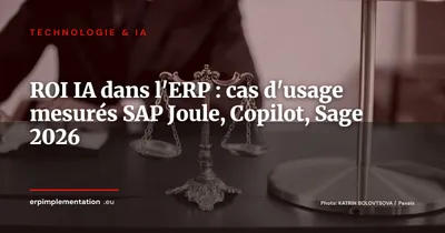 IA dans votre ERP : combien ça rapporte vraiment ? Benchmark des cas d'usage mesurés en 2026