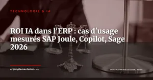 IA dans votre ERP : combien ça rapporte vraiment ? Benchmark des cas d'usage mesurés en 2026