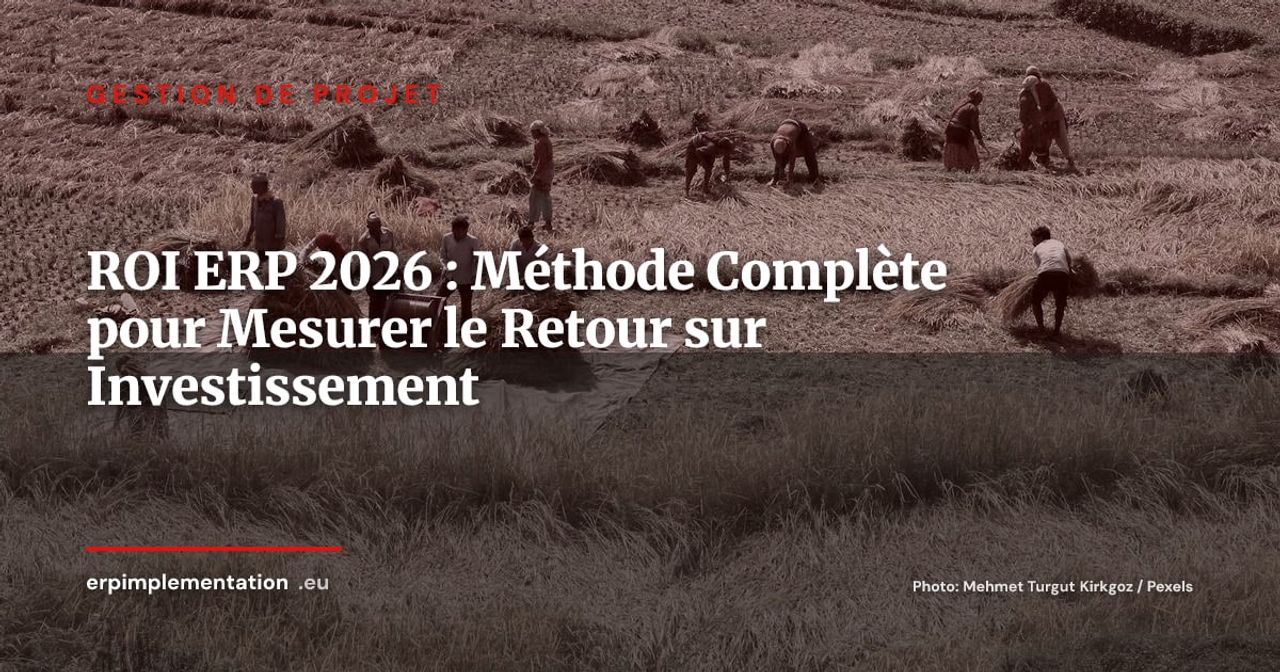 ROI d'un projet ERP : comment mesurer le retour sur investissement