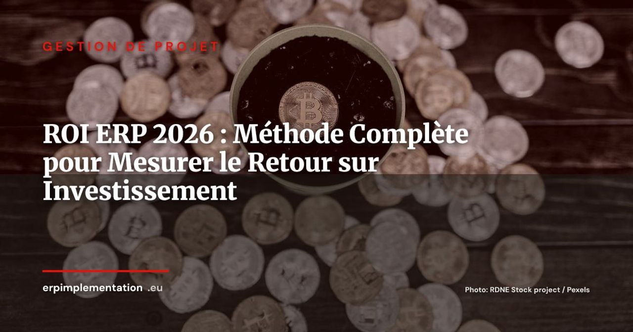 ROI d'un projet ERP : comment mesurer le retour sur investissement