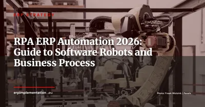 RPA and ERP: Automate Repetitive Tasks to Free Your Teams