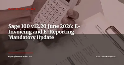 Sage 100 v12.20: The Update That Gets French SMEs Ready for E-Invoicing