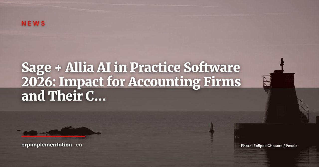 Sage Brings Allia's AI to Practice Management Software: What It Means for Accounting Firms