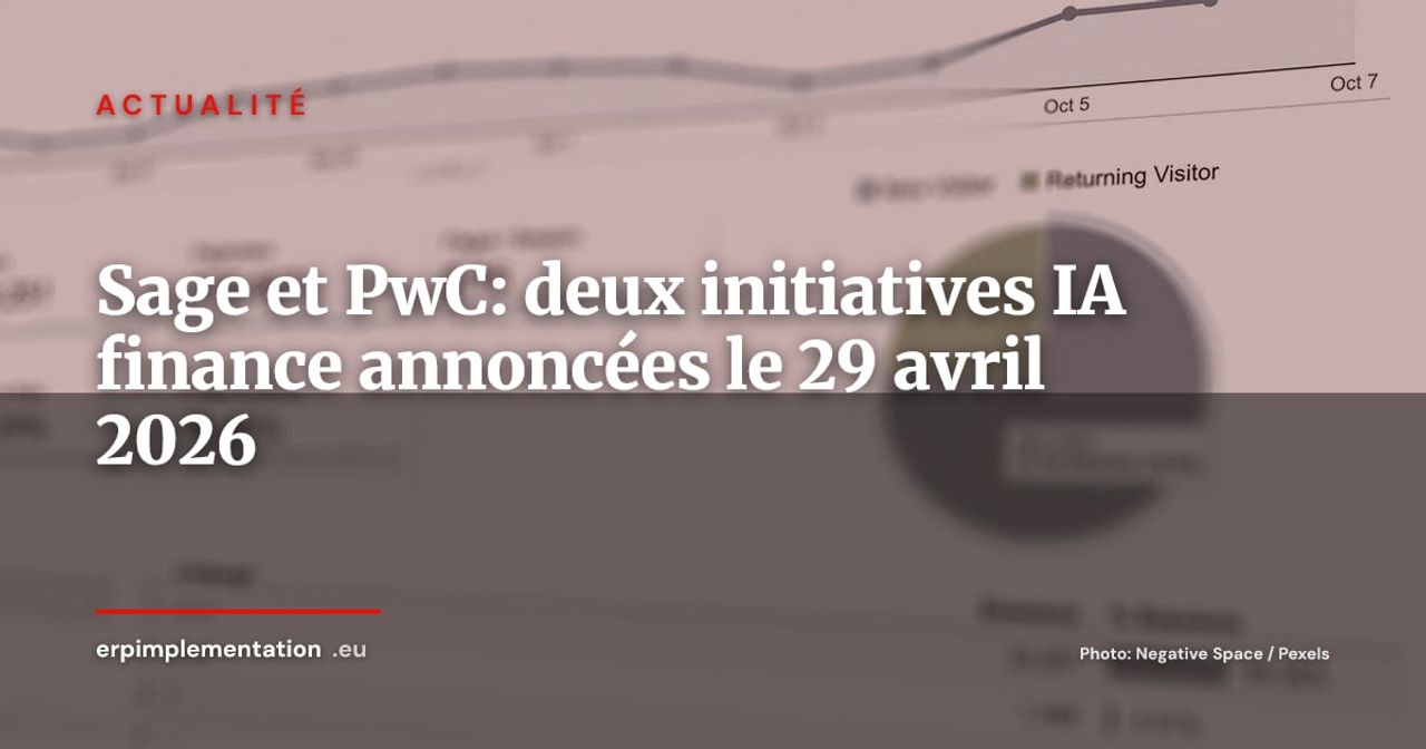 Sage et PwC lancent deux initiatives IA finance : ce que les DSI et DAF doivent retenir