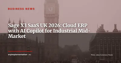 Sage X3 SaaS Now Available in the UK with Copilot AI Integration